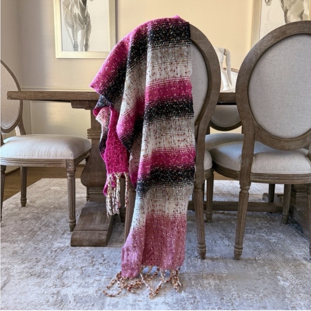 Soft Ombre Popcorn Scarf